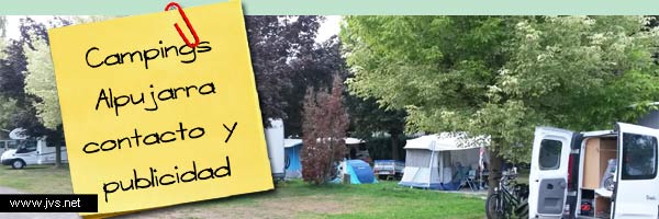 Información contacto y publicidad sobre campings en La Alpujarra